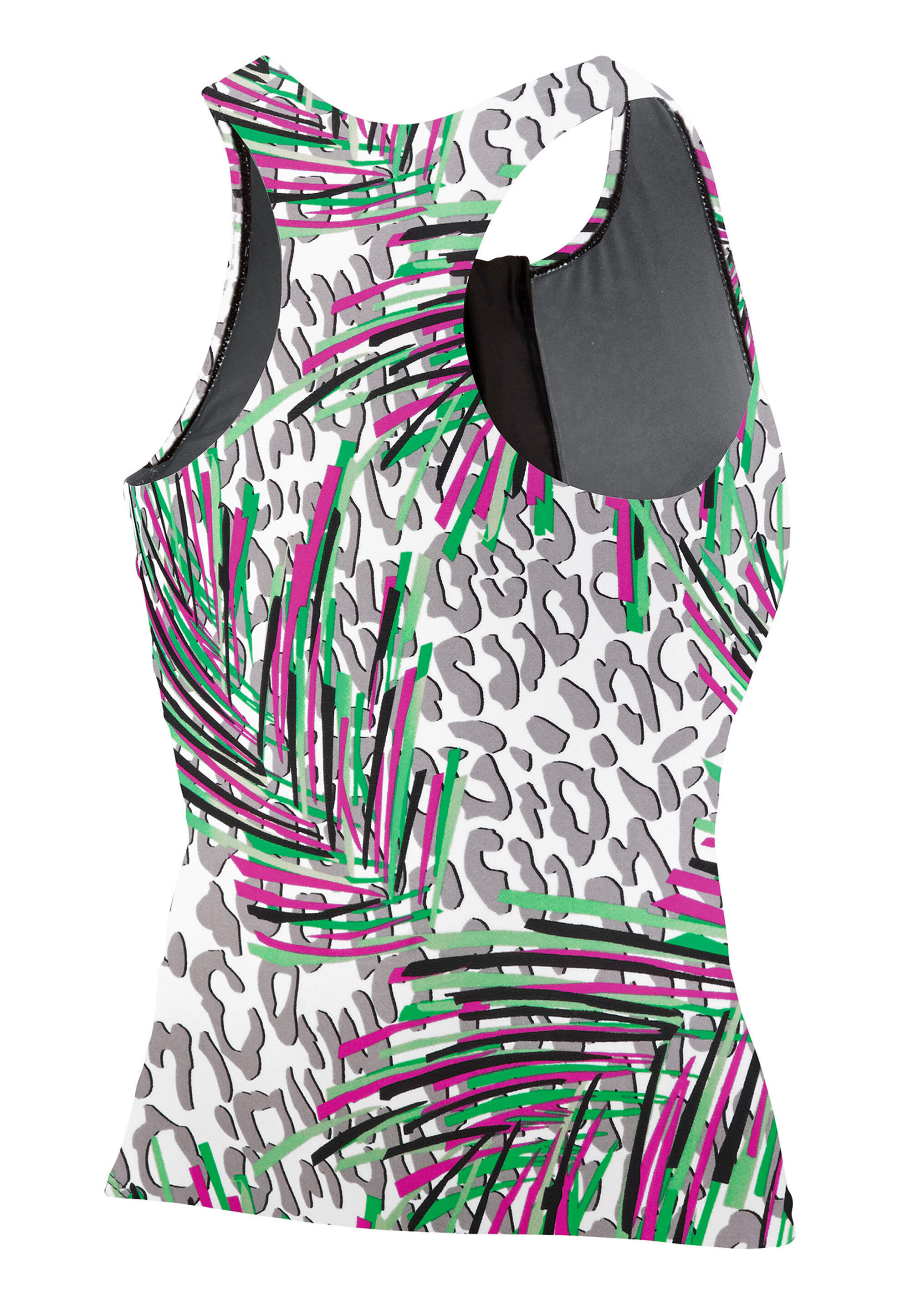 Tankini Top Schwimm Oberteil BEsuit Racerback Swimtop 4/5