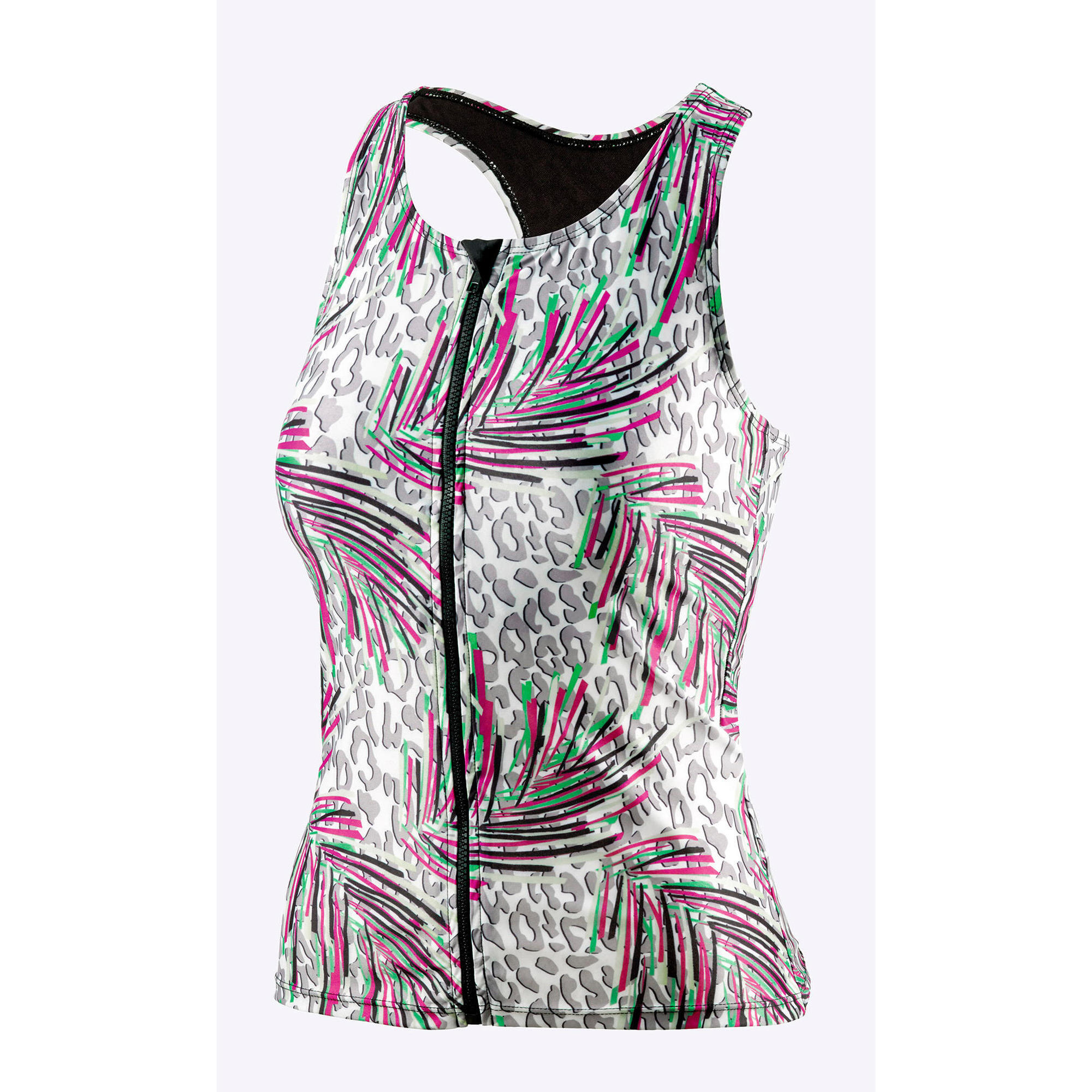Beco - Haut Tankini Beco Besuit Regular Fit Bonnet C Blanc/rouge 42 - Maillot De Bain 2 Pièces (bikini) - Blanc|rose - Decathlon