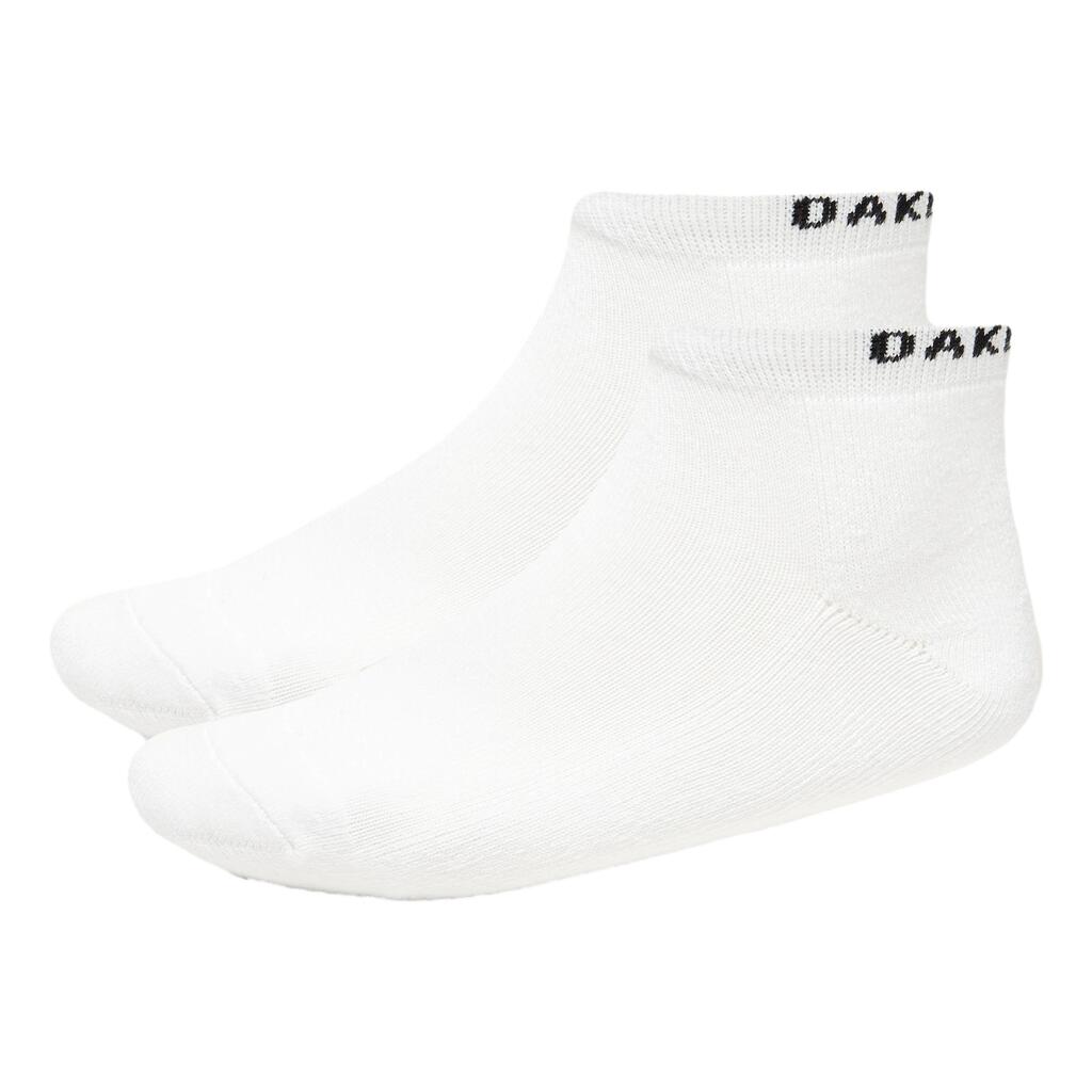 OAKLEY SHORT SOLID SOCKS (3 PCS) - WHITE
