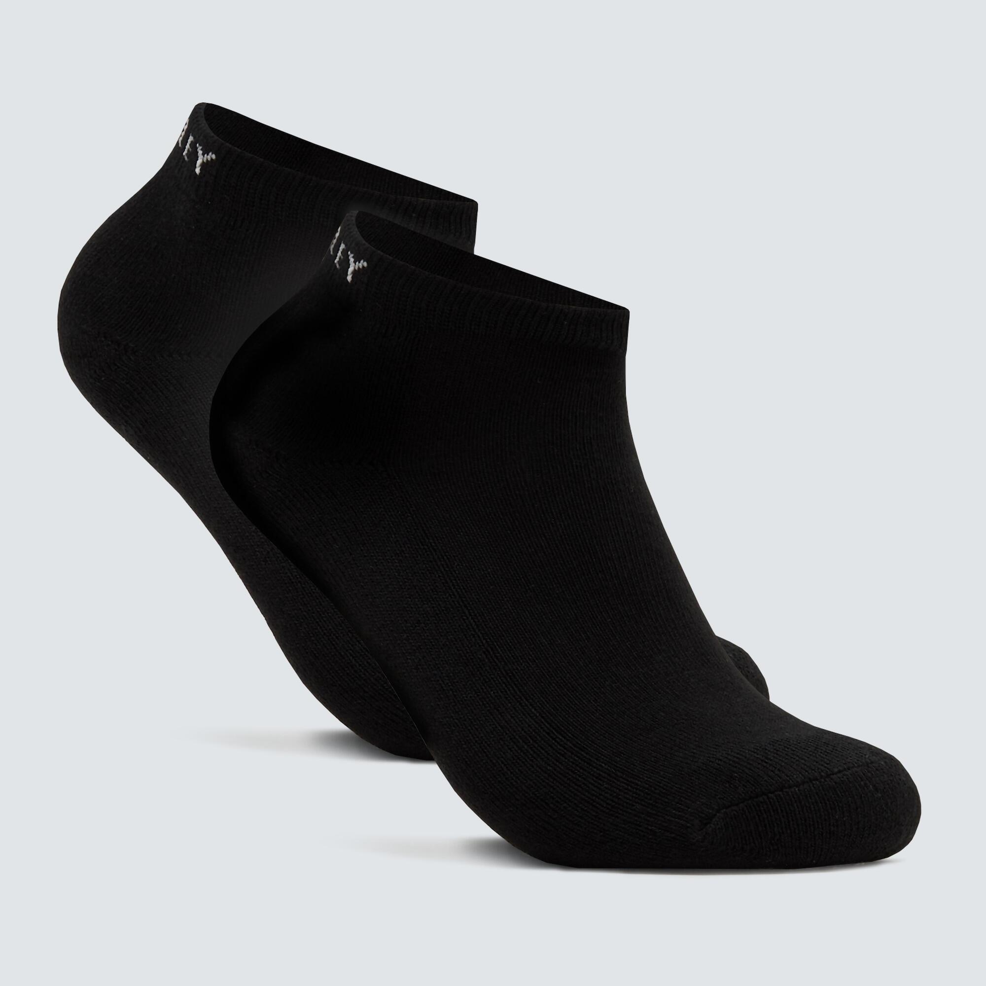OAKLEY SHORT SOLID SOCKS (3 PCS) - BLACKOUT 2/3