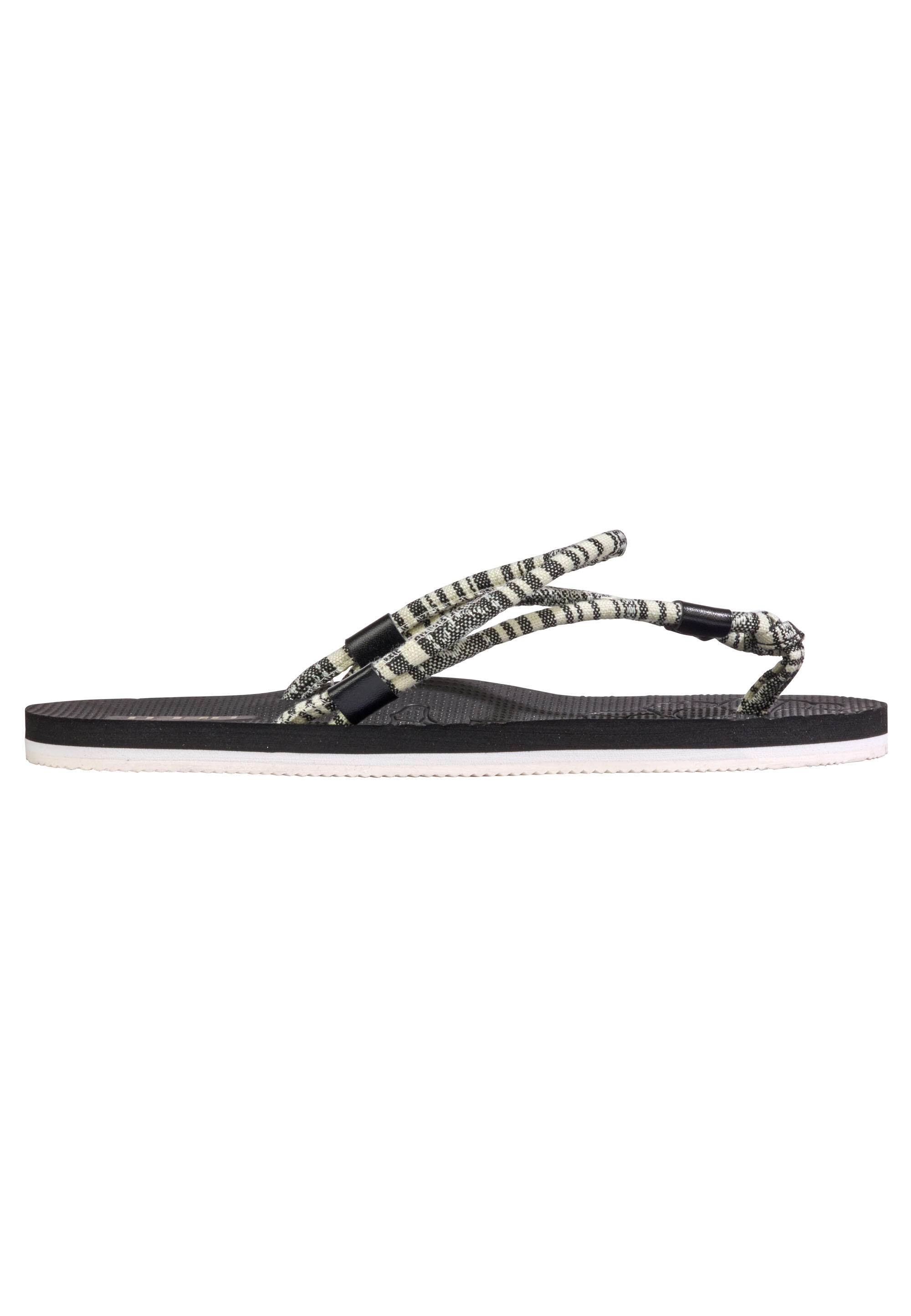 Beco Women's Flip-flops | Black/white 3/5