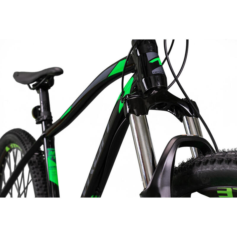 Bicicleta Mtb Devron 2023 RM3.7 - 27.5 Inch, L, Negru-Verde