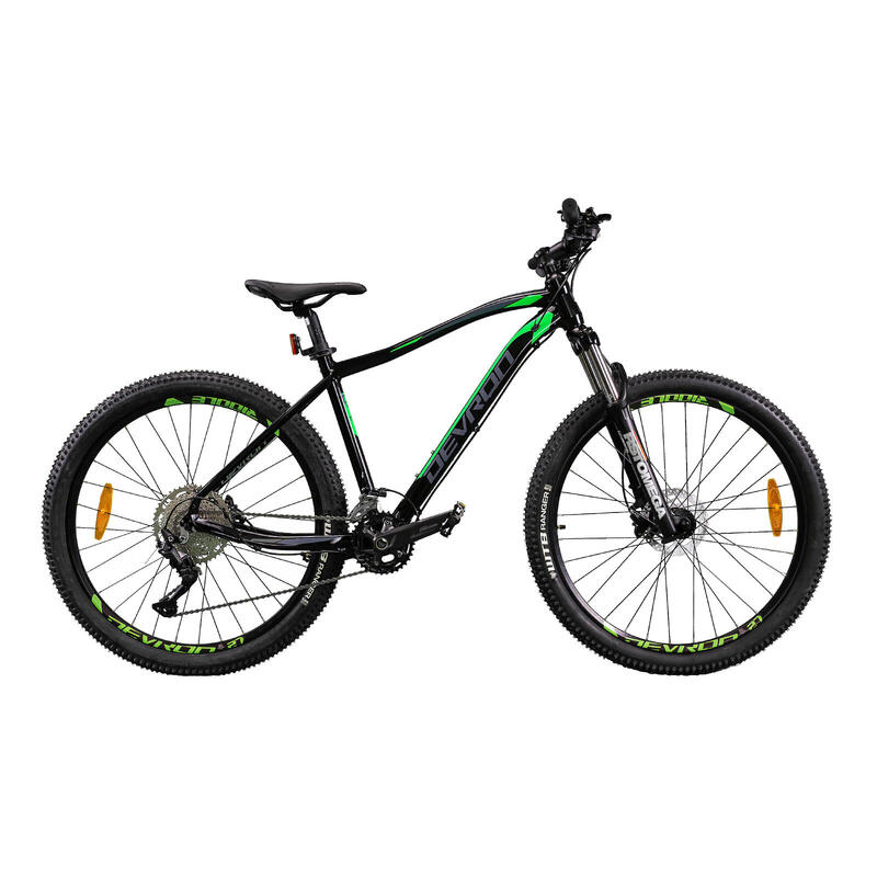 Bicicleta Mtb Devron 2023 RM3.7 - 27.5 Inch, M, Negru-Verde