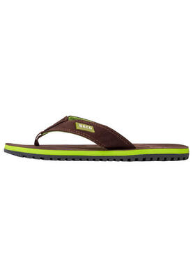 Beco men's flip-flops | green/black