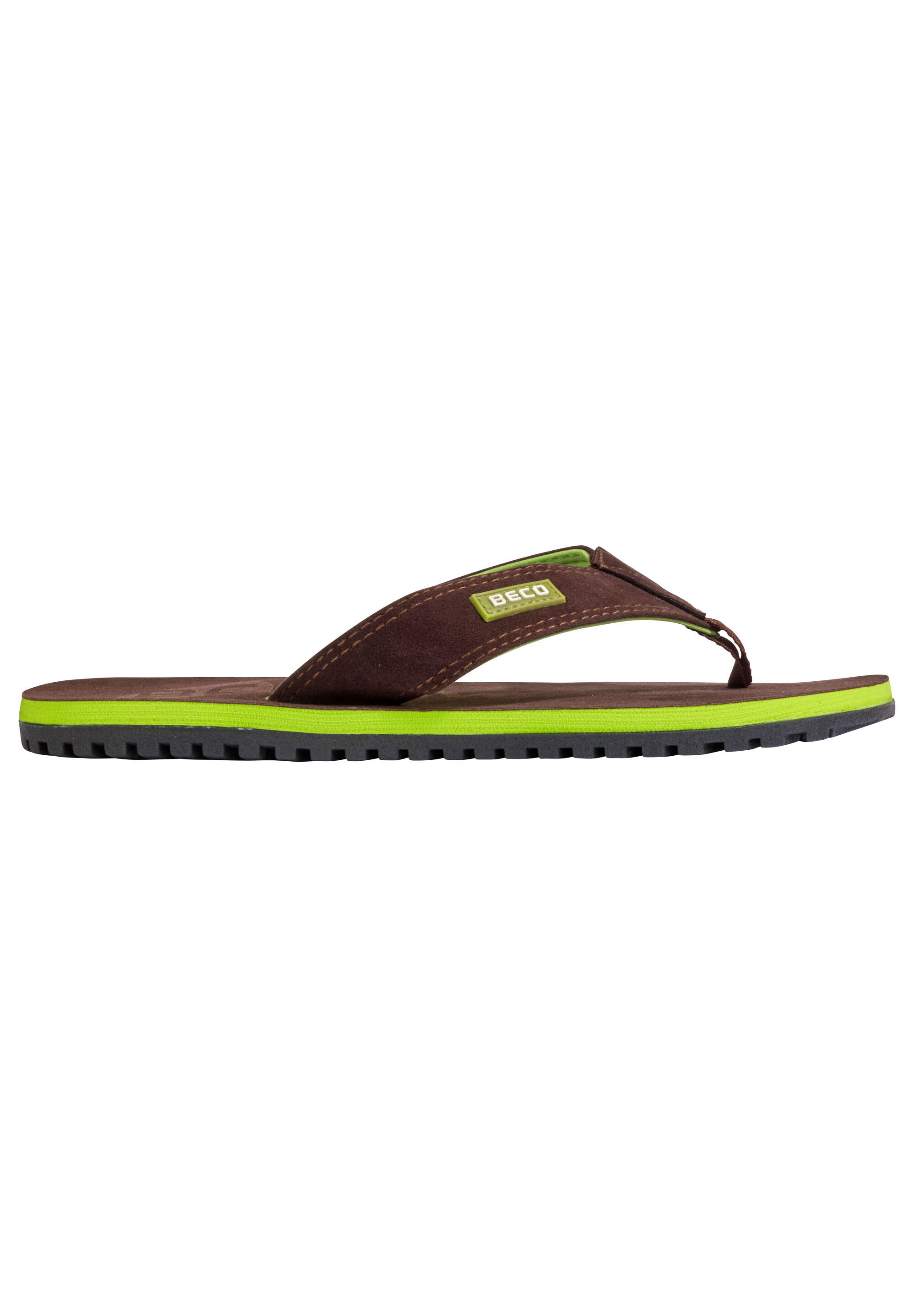 Beco Men's Flip-flops | Green/black 3/5