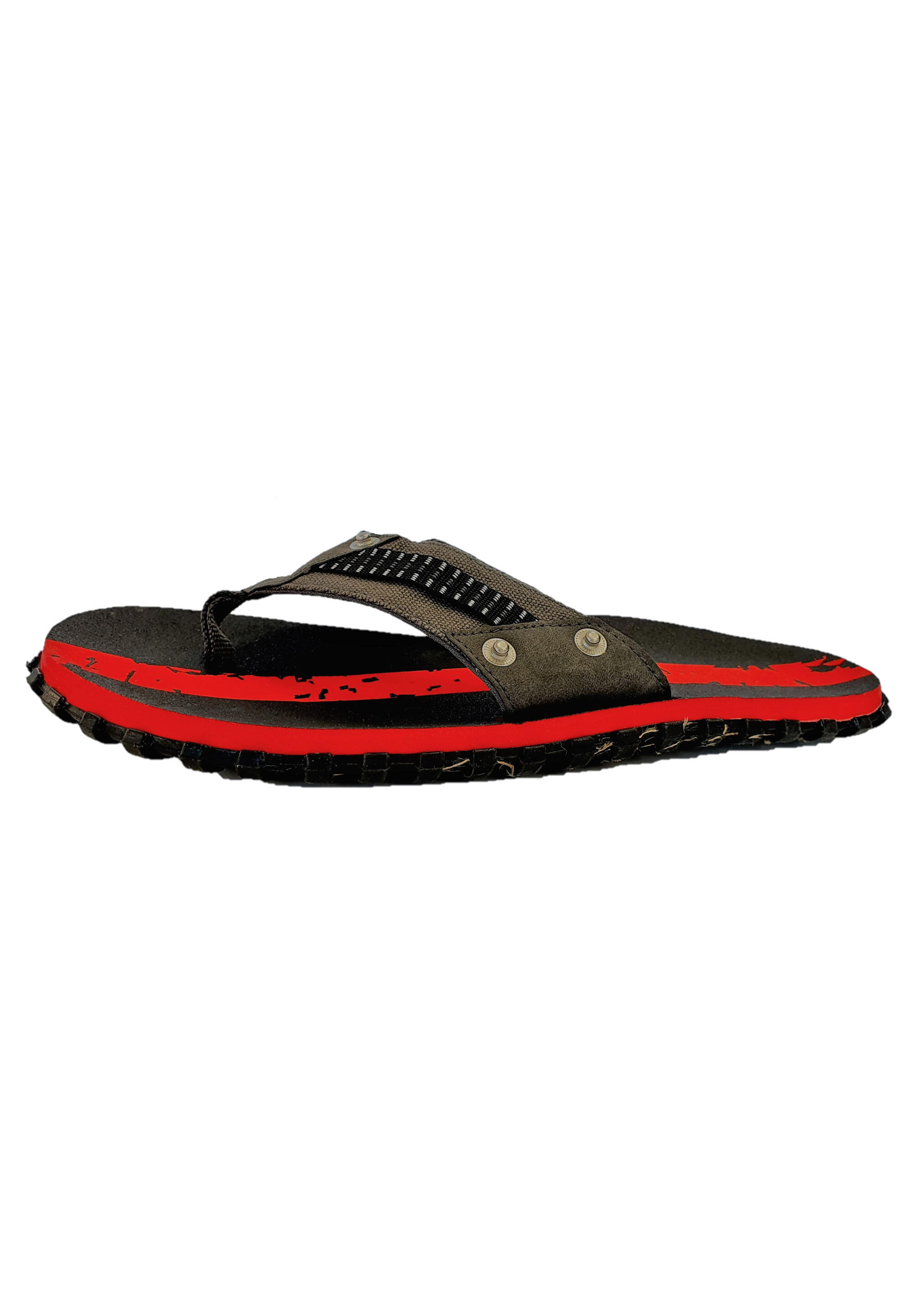 Flip-flops de exterior pentru bărbați Beco | Gri/rosu