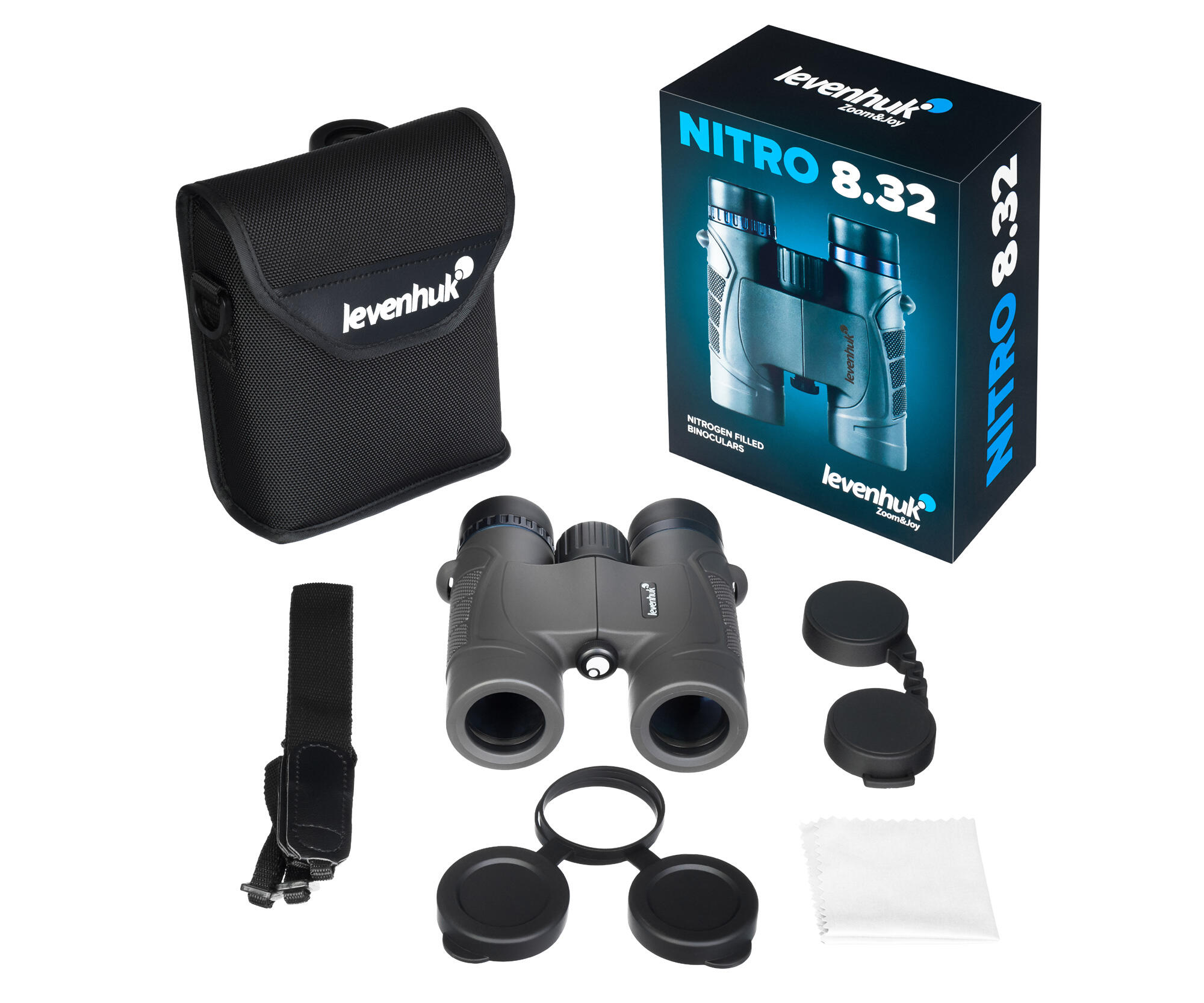 Jumelles Levenhuk Nitro 8x32 2/7
