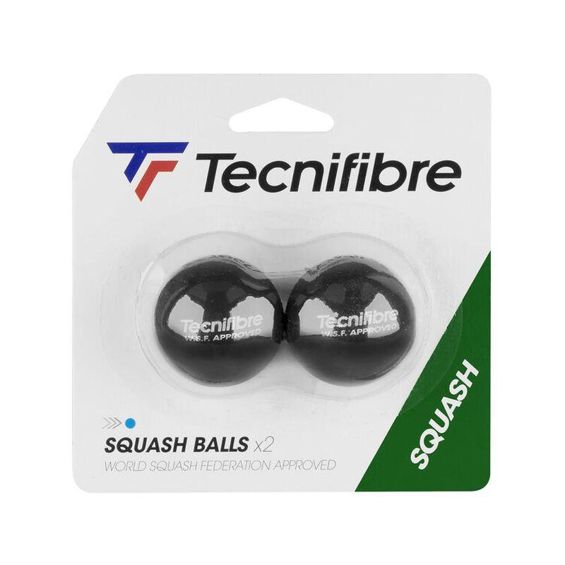 Piłka do squasha Tecnifibre Squash Ball z niebieską kropką 2 szt