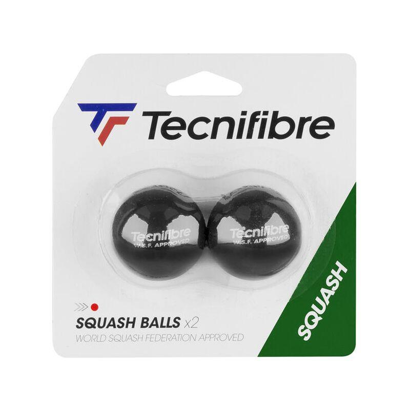 Piłka do squasha Tecnifibre Squash Ball  z czerwoną kropką 2 szt