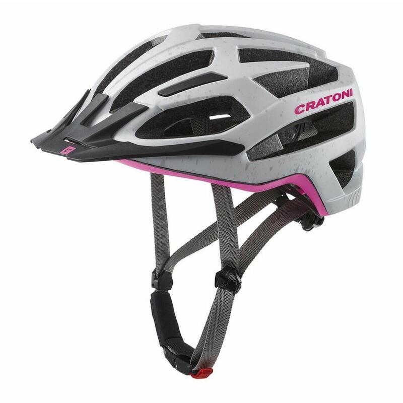 CRATONI MTB Fahrradhelm C-Flash grau/pink matt