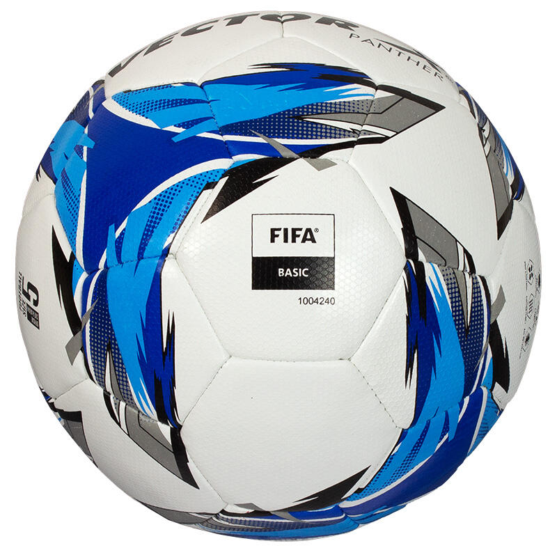 Piłka nożna VECTOR X PANTHER, rozmiar: 5, FIFA BASIC