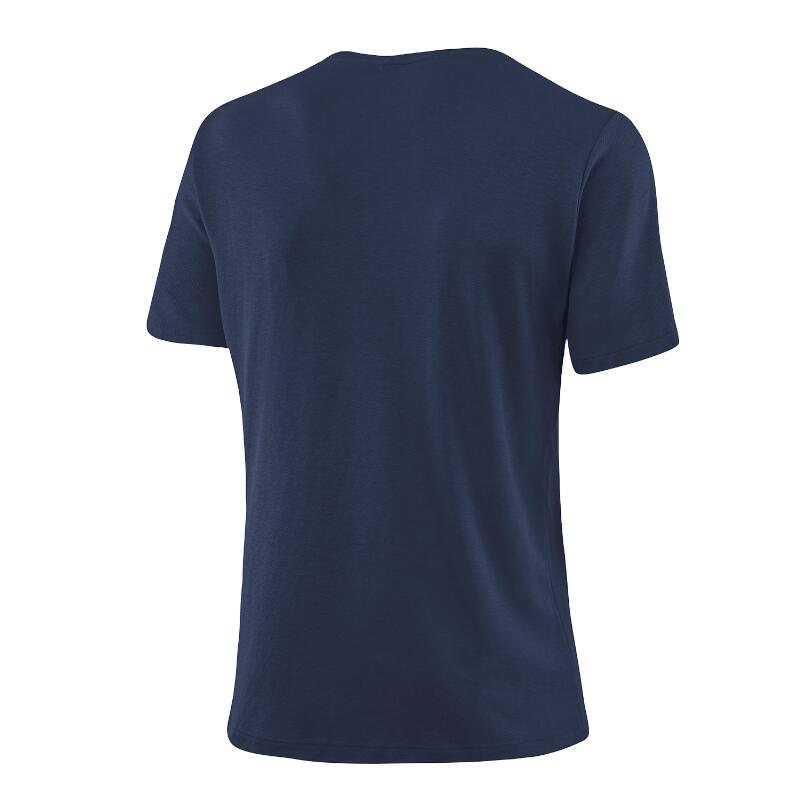 Kurzarmshirt M Printshirt L50 Transtex® single CF - Blau