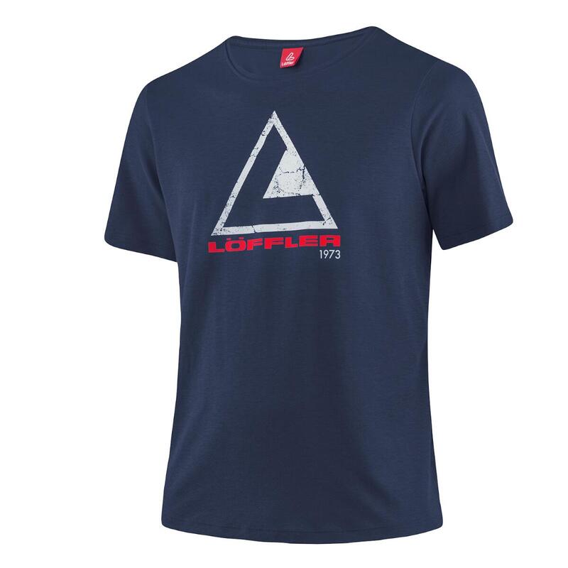 Shirt korte mouwen M Printshirt L50 Transtex® single CF - Blauw
