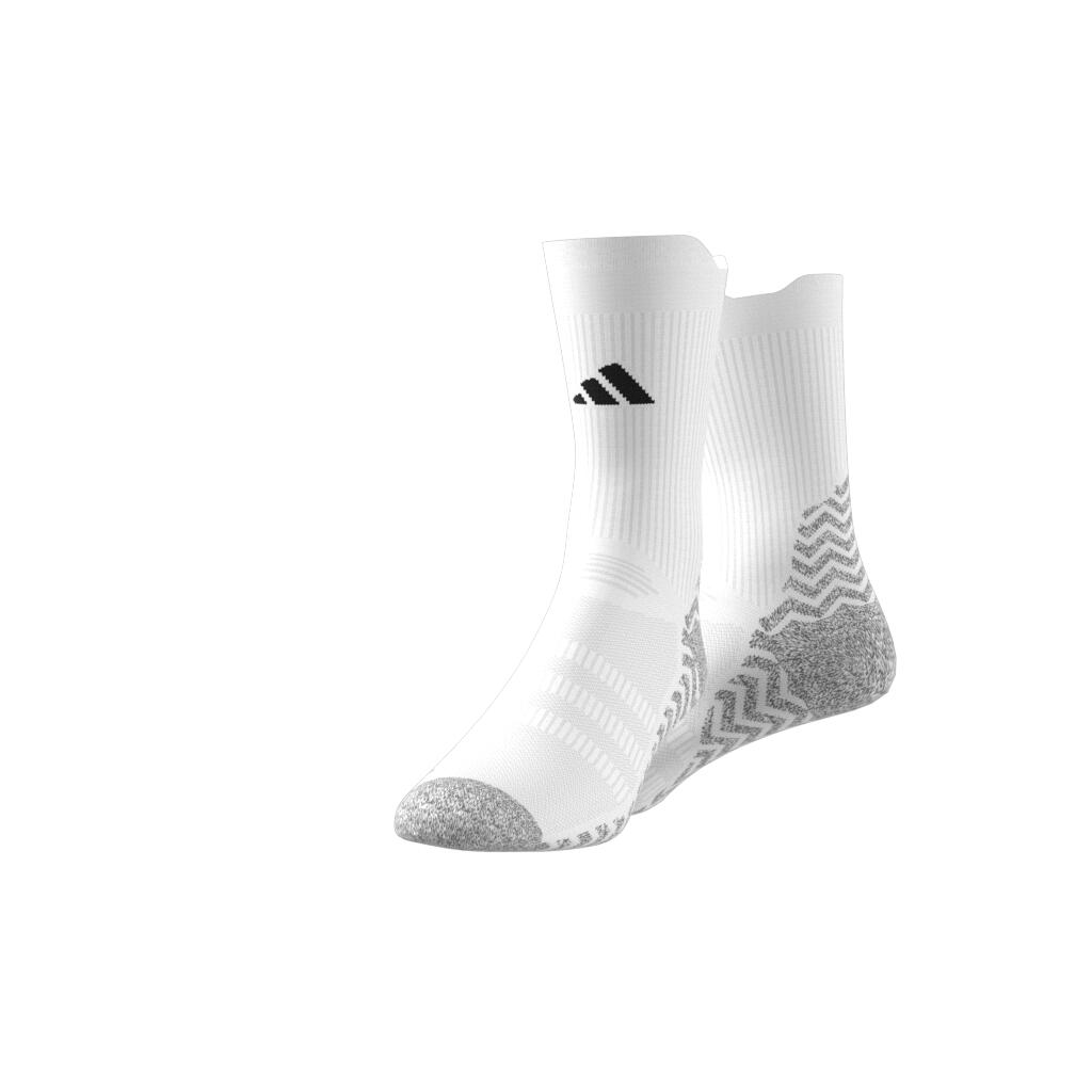 Chaussettes en maille matelassées Adidas GRIP Performance Blanches 7/7