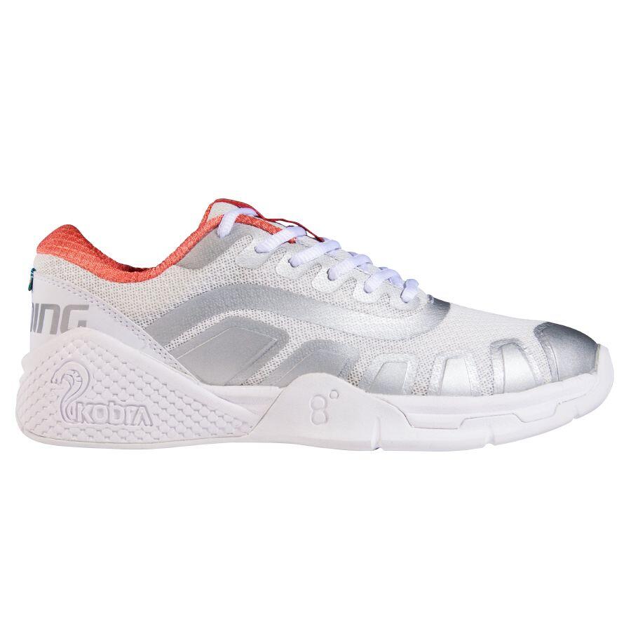 Salming - Chaussures Indoor Femme Salming Recoil Kobra - Chaussures De Sport - Blanc|rouge - 42 - Decathlon