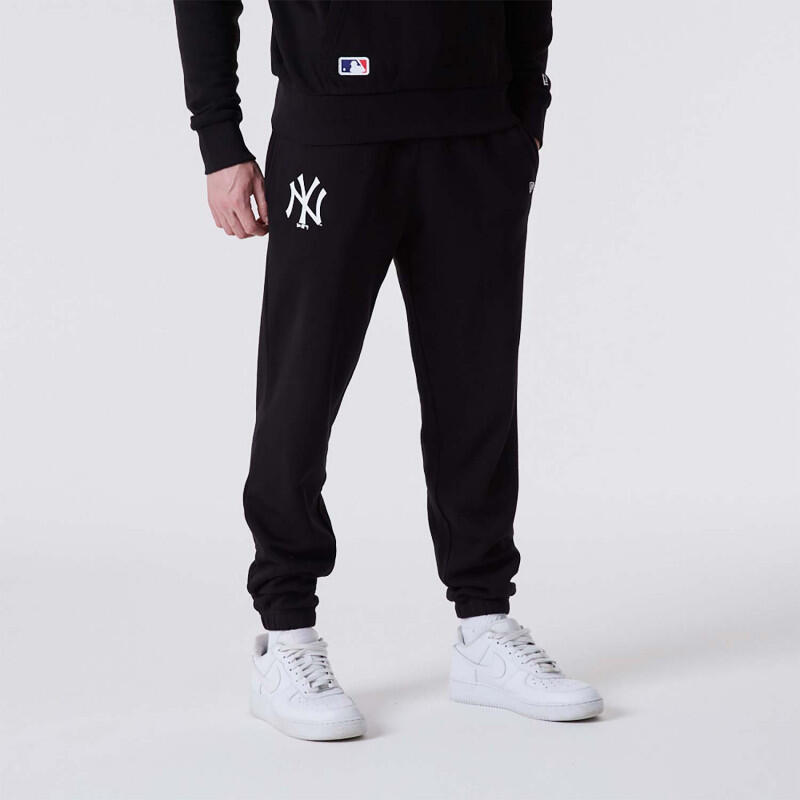New Era - Pantalon New Era Mlb Team Logo Jogger Neyyan Blkwhi Adulte - Pantalons - Blanc|noir - S - Decathlon