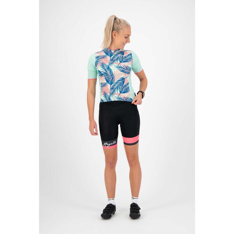 Fietsshirt Korte Mouwen Dames Leaf