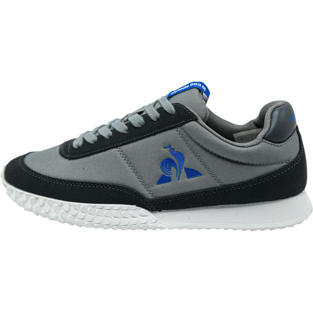 Men's Le Coq Sportif Veloce Grey/Black Trainers