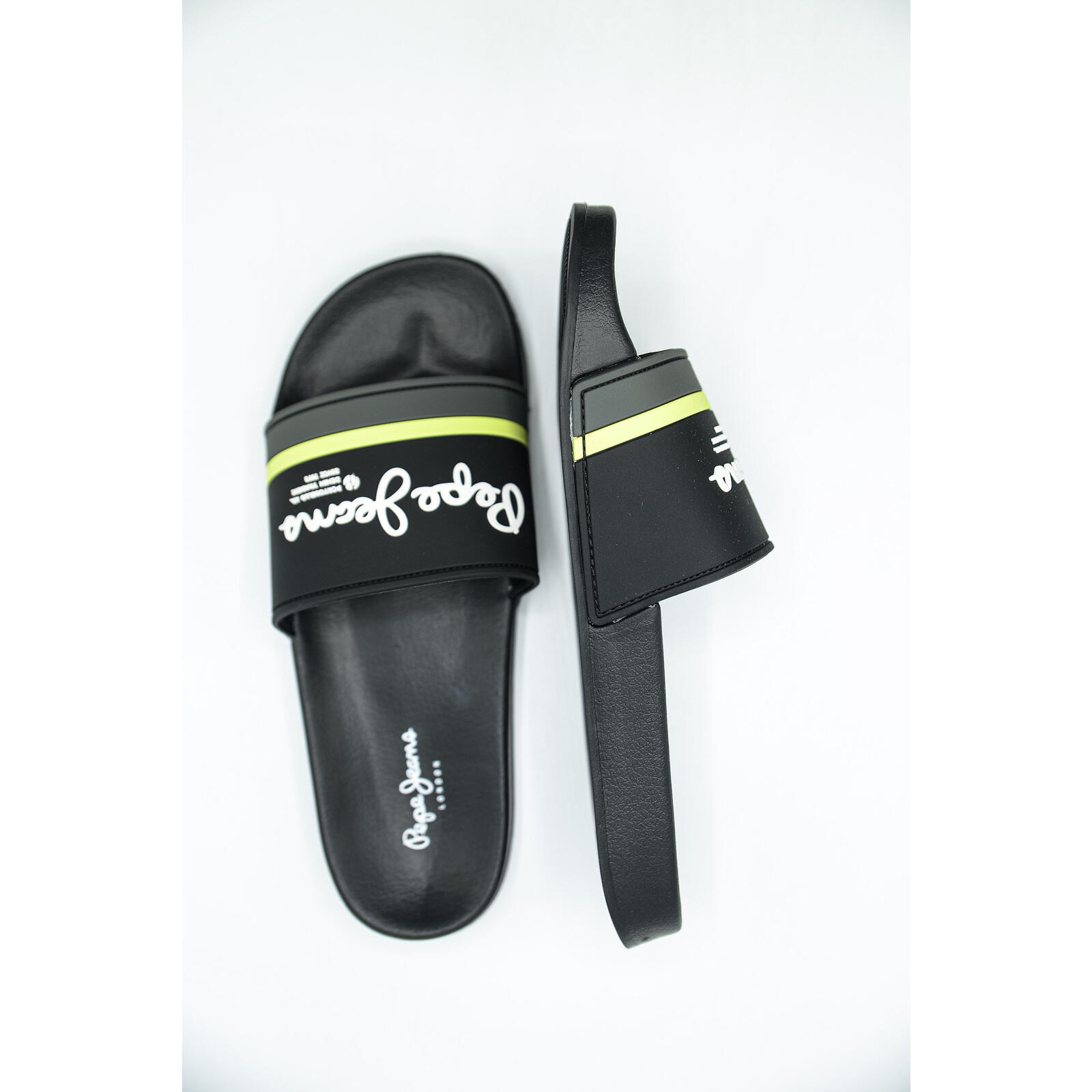 Tongs Pepe Jeans Slider Portobello, Noir, Hommes 2/6