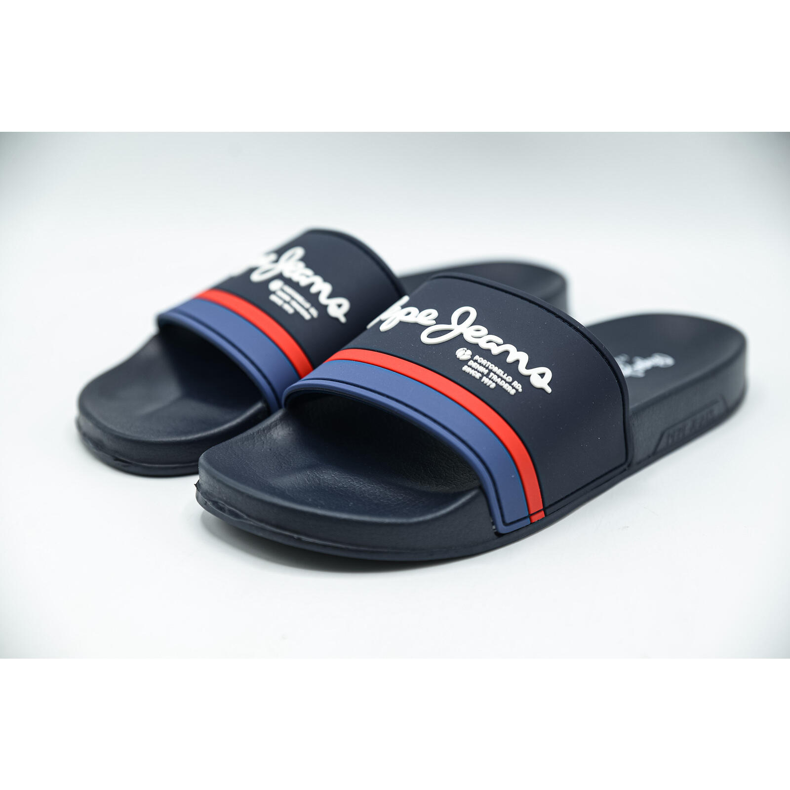 Slippers Pepe Jeans Slider Portobello, Blauw, Mannen 3/5