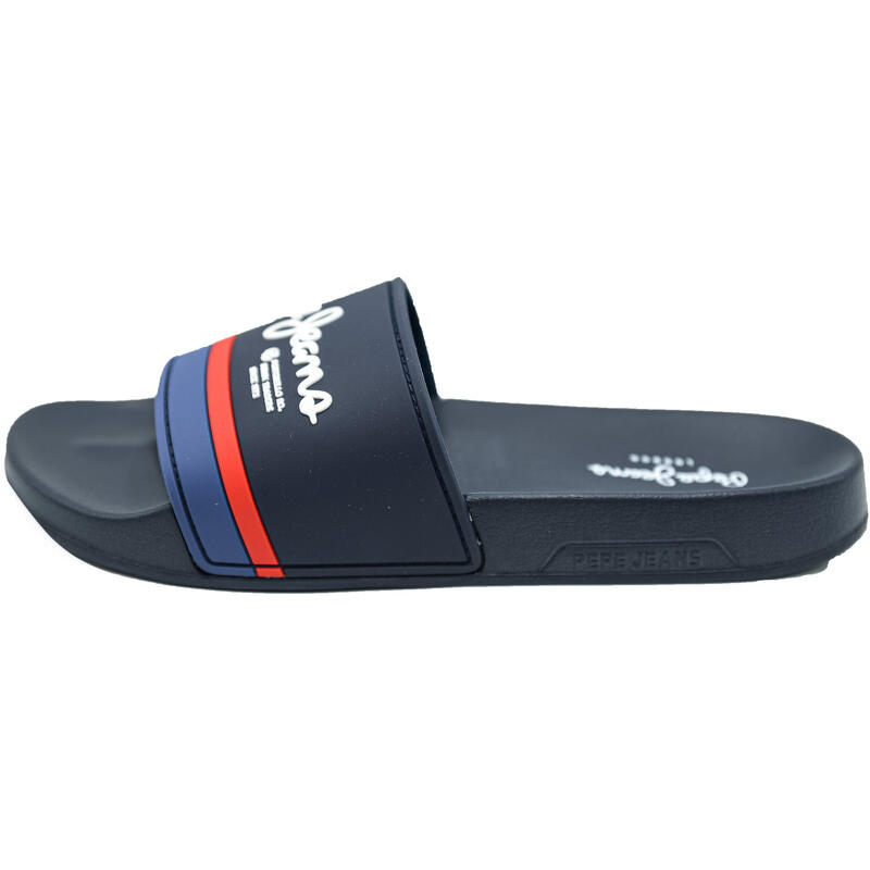 Slippers Pepe Jeans Slider Portobello, Blauw, Mannen