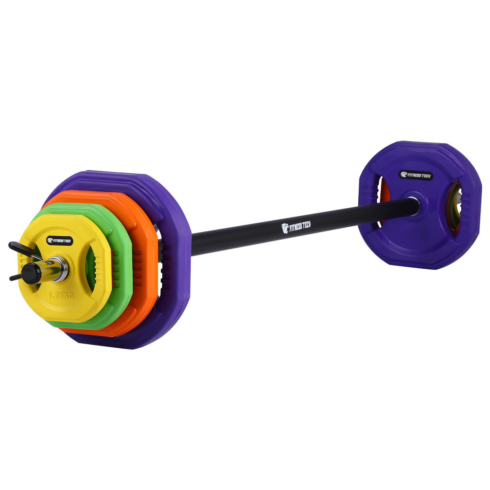 Fitness Tech - Jeu De Poids Pump 40kg Fitness Tech – Multicolore - Haltère - Multicolore - Decathlon