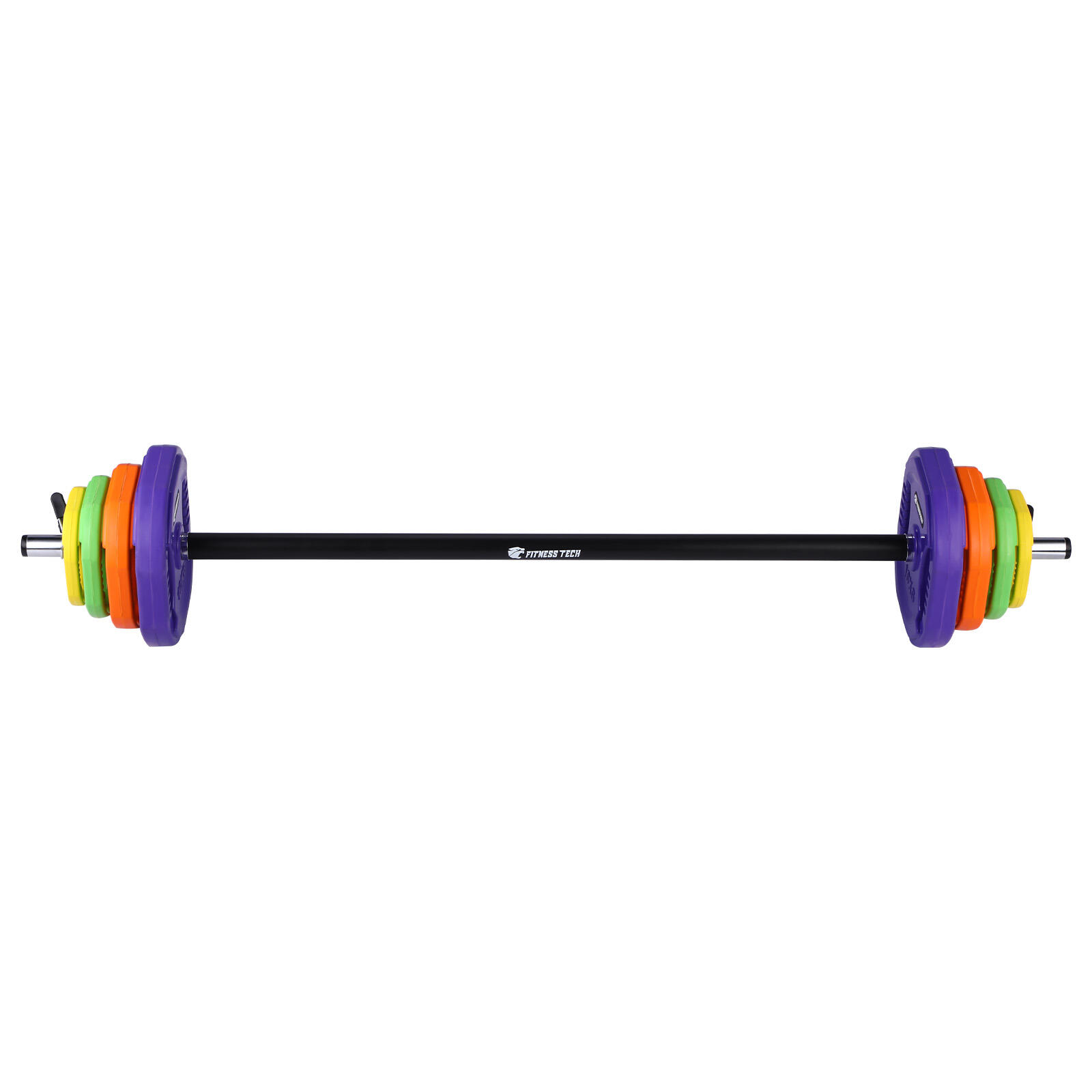 Conjunto de pesos Pump Academia 40kg Fitness Tech Multicolor 3/7