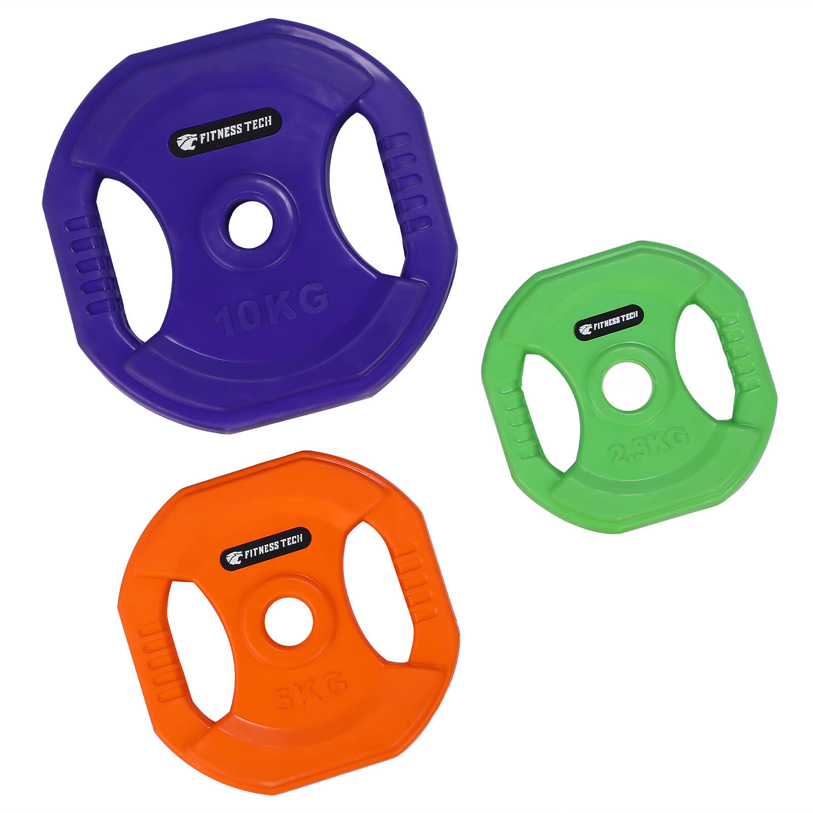 Conjunto de pesos Pump Academia 40kg Fitness Tech Multicolor 7/7