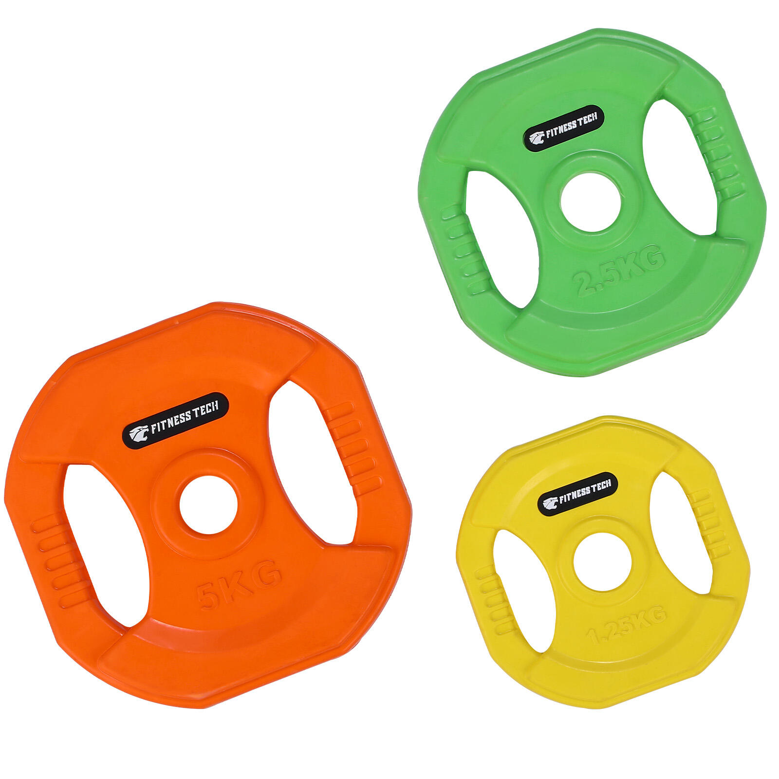 Set Pump Salle 20kg Fitness Tech – Multicolore 7/7