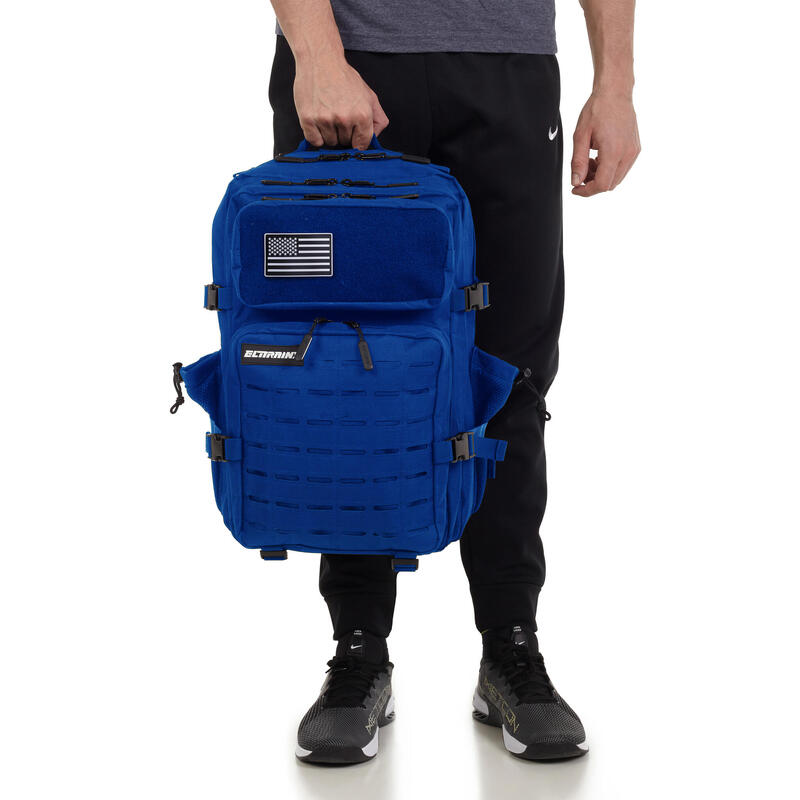 Sac à dos tactique militaire ELITRAINX V2 BLEU 45L pour le sport