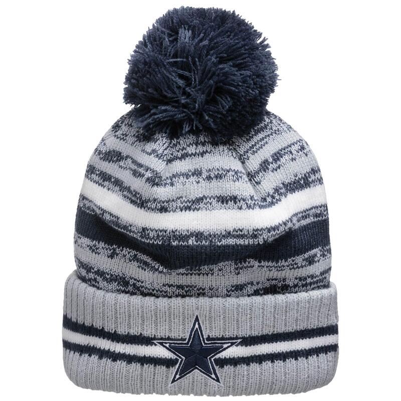 Strickmütze NFL Dallas Cowboys Sideline Bobble Knit Herren NEW ERA