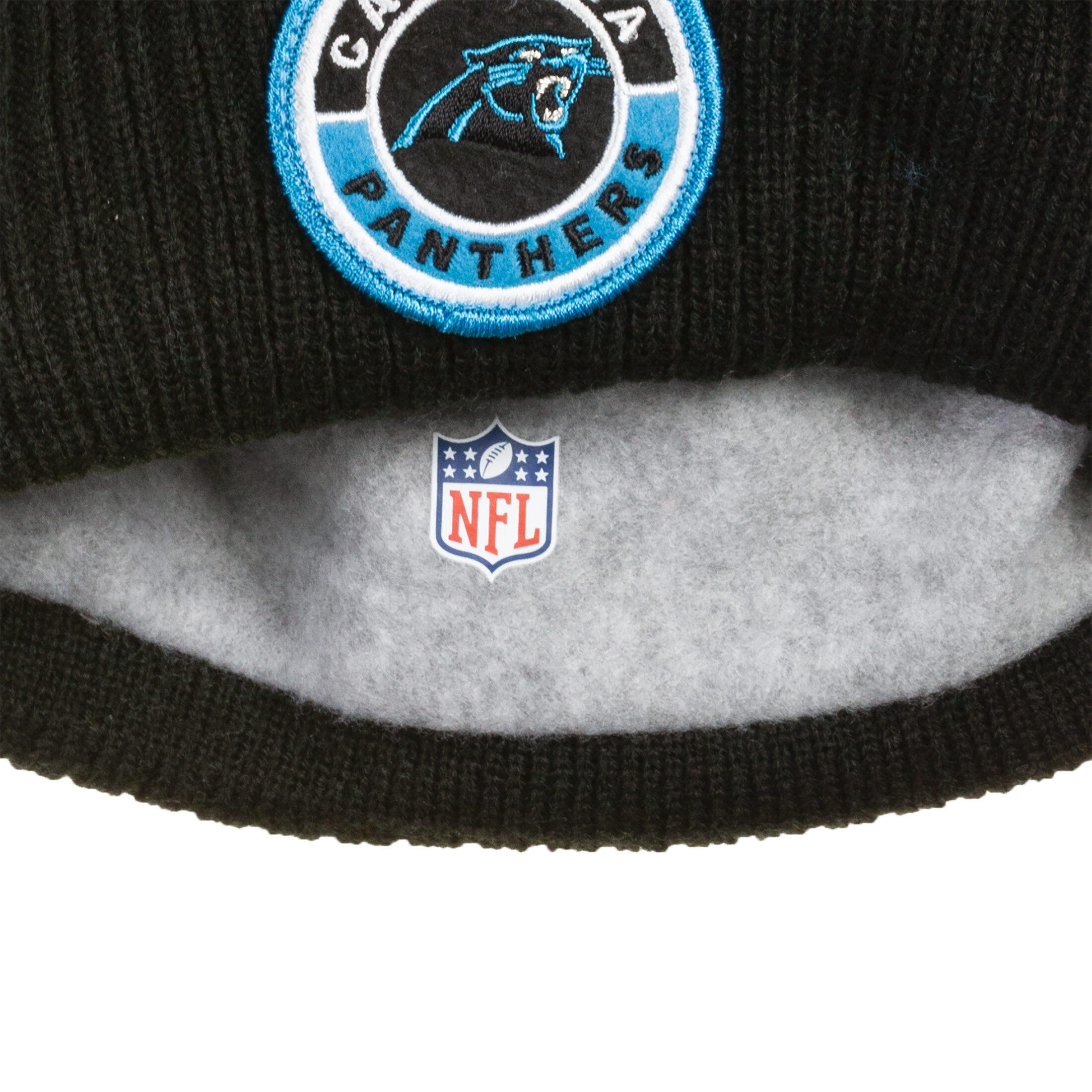 Berretto in maglia NFL Carolina Panthers Uomo Tempo Freddo NEW ERA 4/4