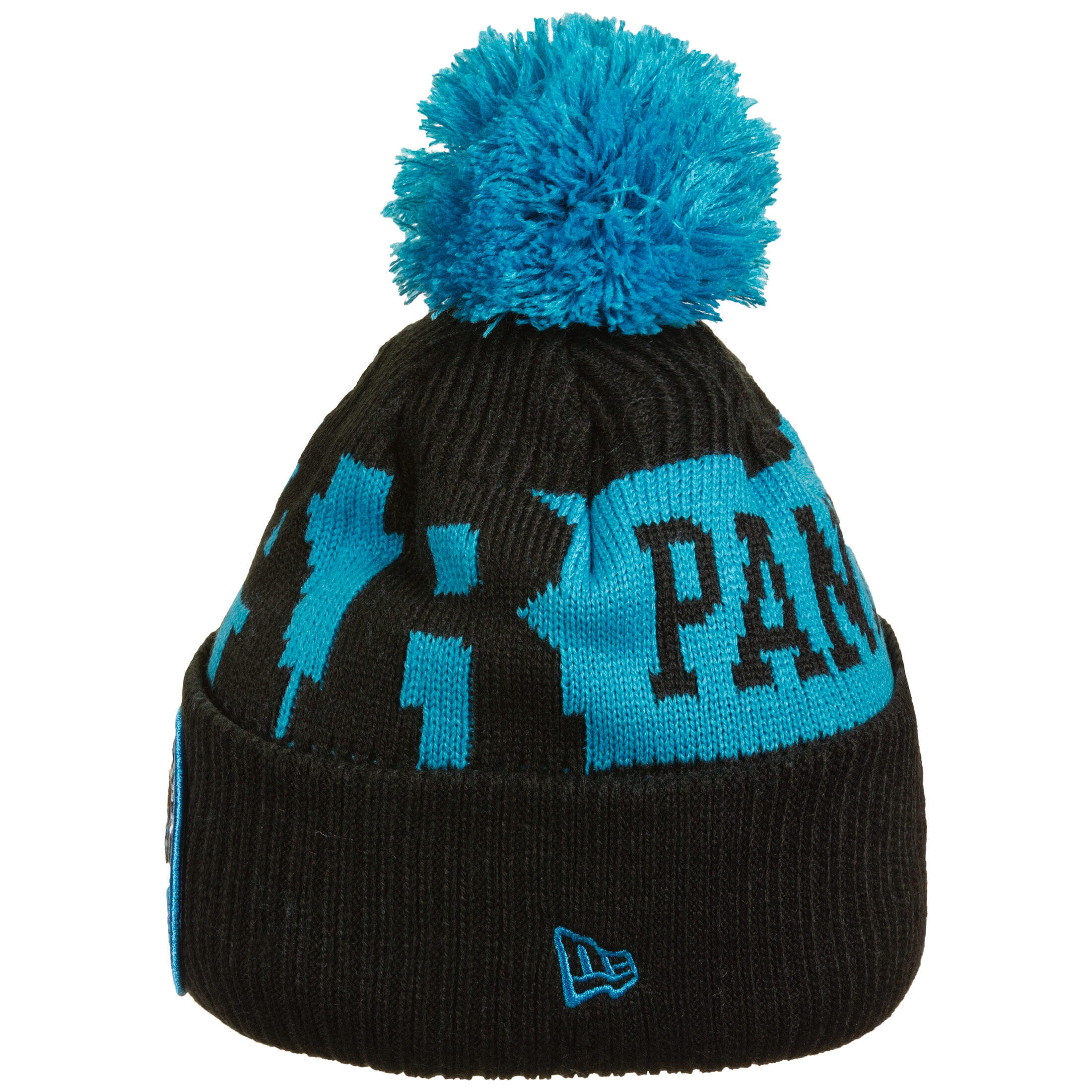 Berretto in maglia NFL Carolina Panthers Uomo Tempo Freddo NEW ERA 3/4