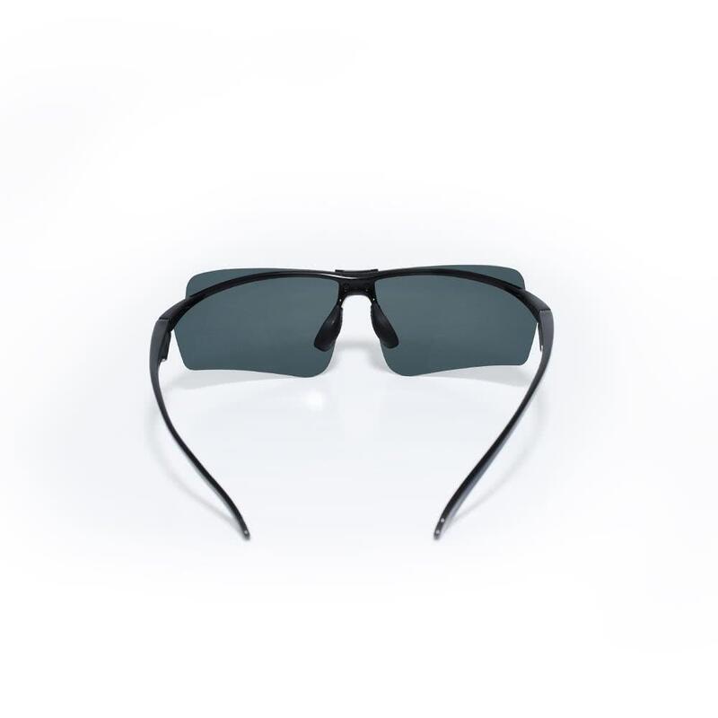 Eagle Mirror 02 Adult Polarising Hiking Sunglasses - Black/Silver