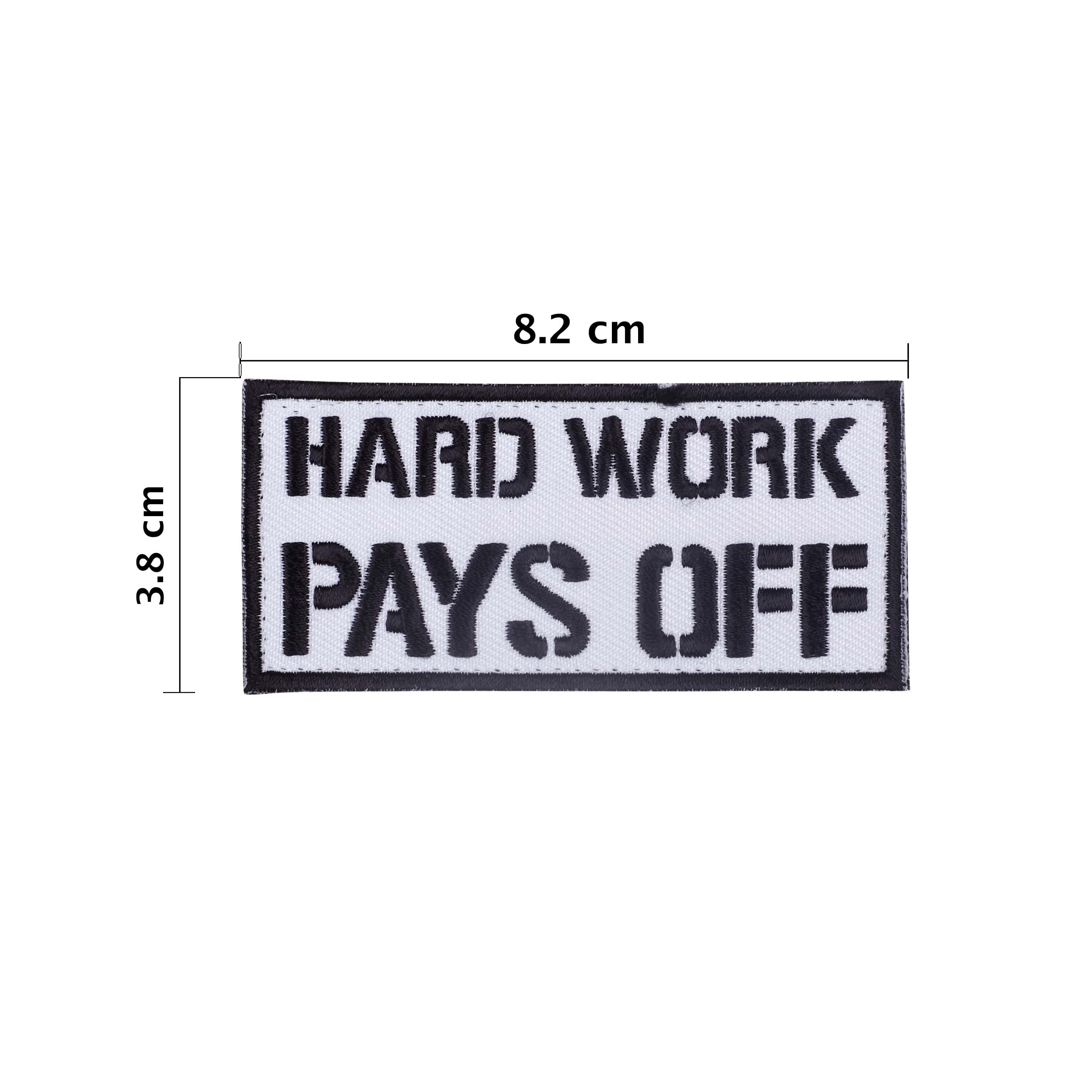 Patch de Velcro HWPO Hard Work Pays Off Elitex Training 4/4