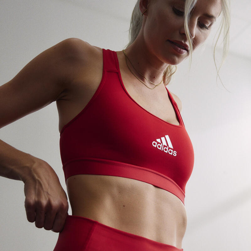 ADIDAS Brassière Powerreact Training Maintien moyen