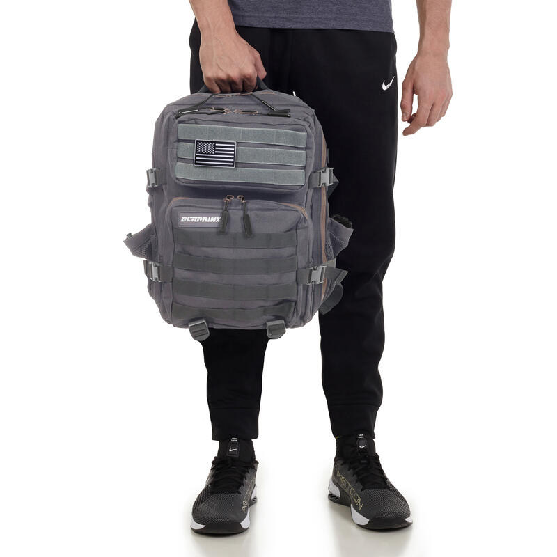 Militaire tactische rugzak ELITRAINX Grijs 25L voor sport en reizen