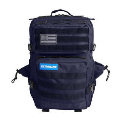 Mochila Táctica Militar ELITRAINX Azul 25L para Deporte y Viajes