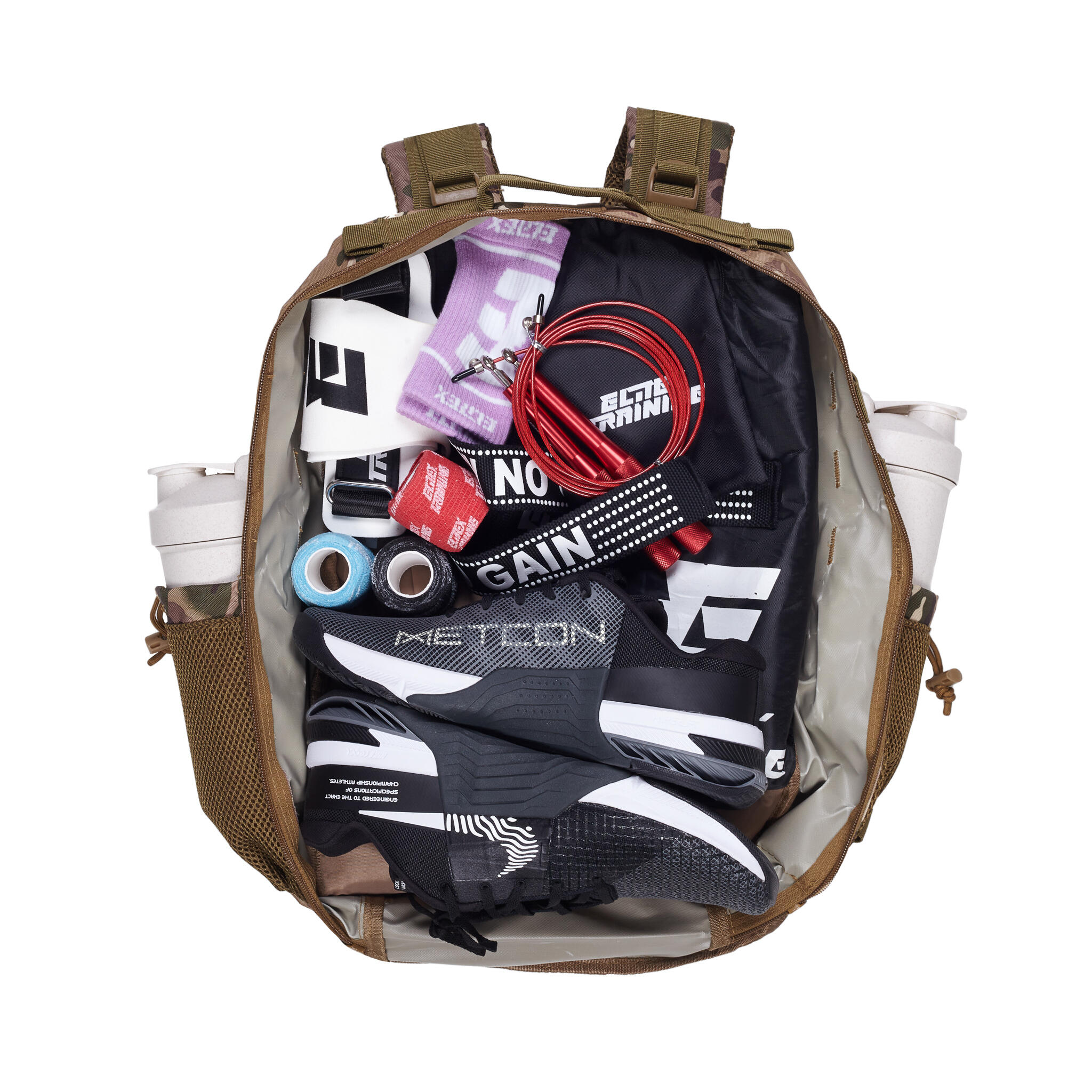 Mochila Elitex V1 Camuflagem 45L Cabine Treino Impermeável 5/7