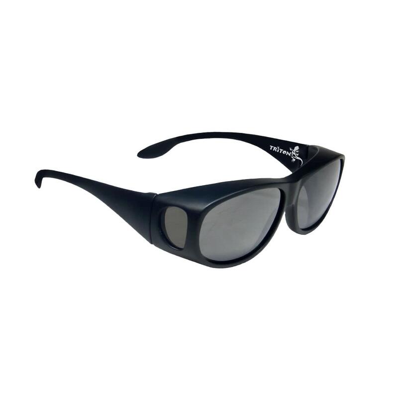 SGovers 2359 成人款偏光濾鏡外掛式健行太陽眼鏡 - 黑色
