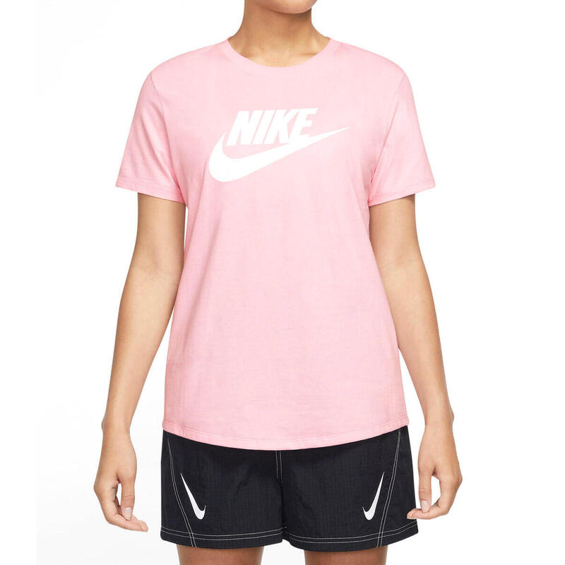 Camiseta de Manga Corta Mujer Nike ICN DX7906 690  Rosa