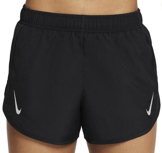 Kurz Frau Nike Dri-FIT Tempo Race Schwarz