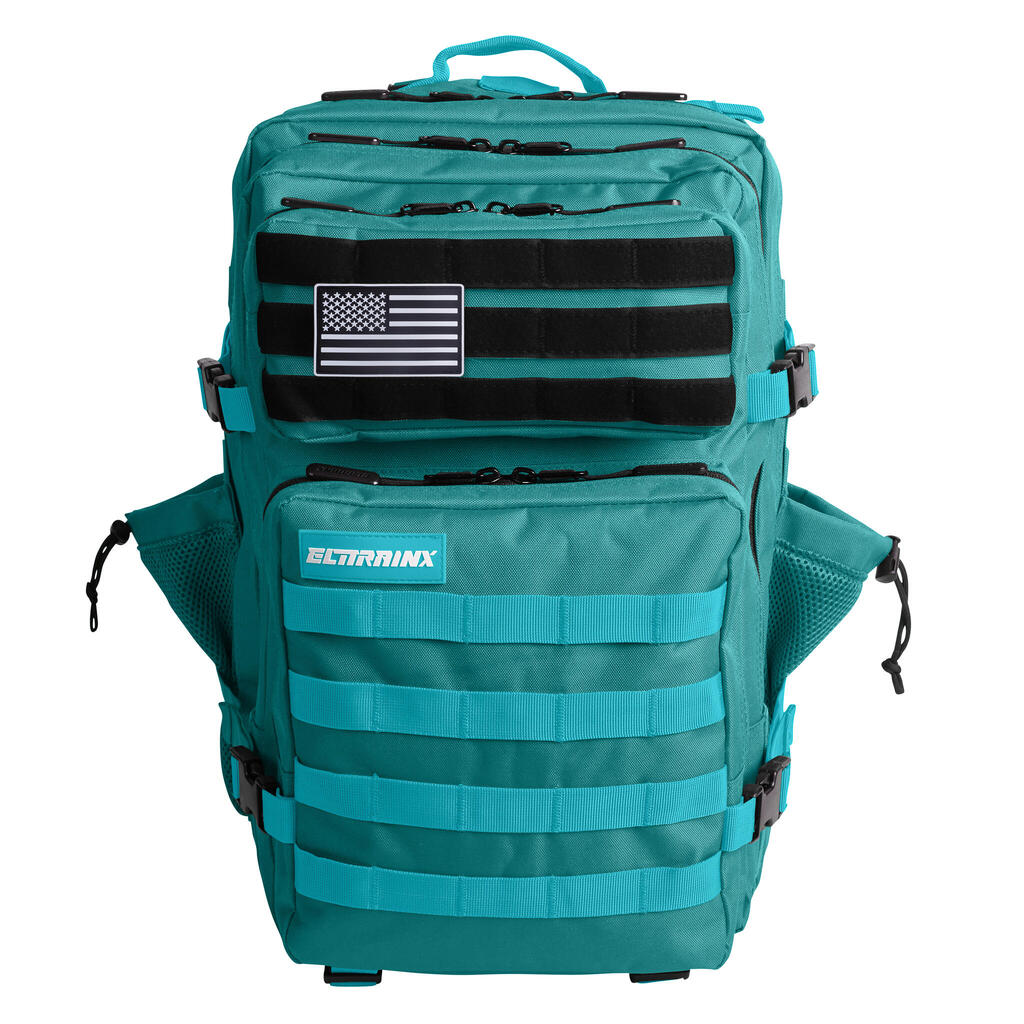 Backpack Elitex Training V1 Turquoise 45L Carry-On Water-Repellent