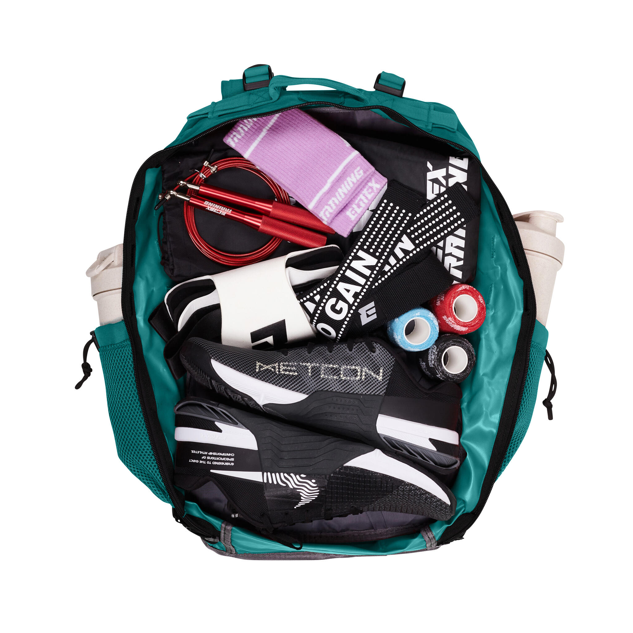 Mochila tática militar ELITRAINX V1 TURQUESA 45L -Desporto e viagens 5/7