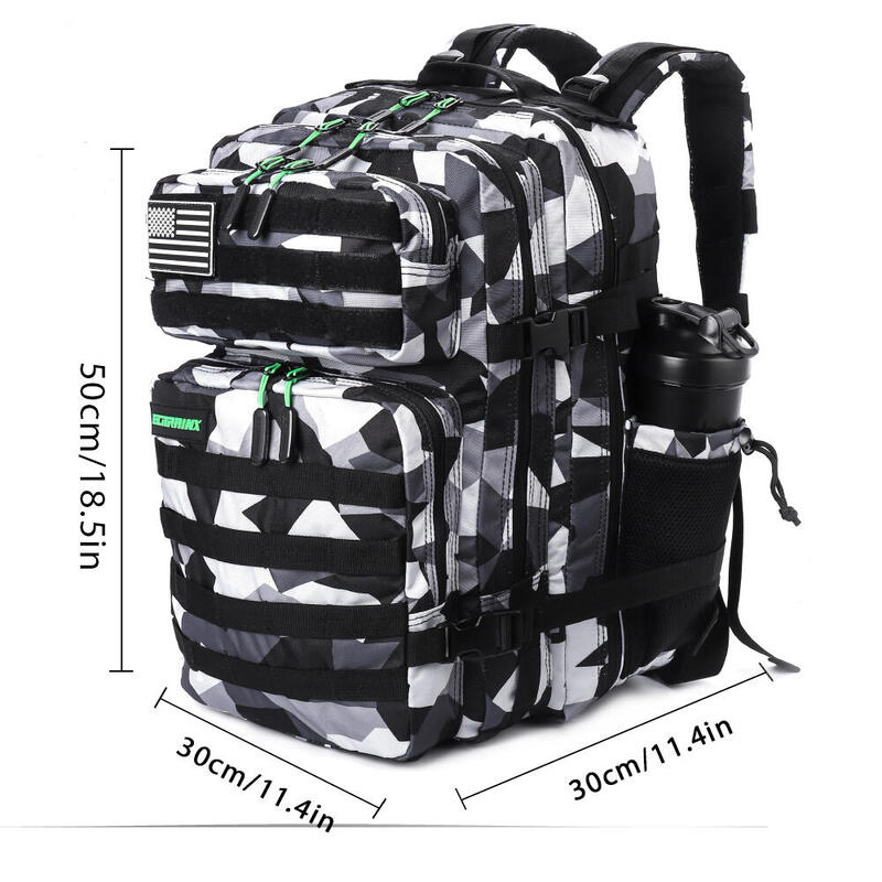 Sac à dos tactique militaire ELITRAINX V1 HULK 45L pour le sport