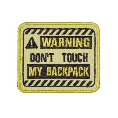 Velcro-Patch Dont touch my backpack Elitex Training