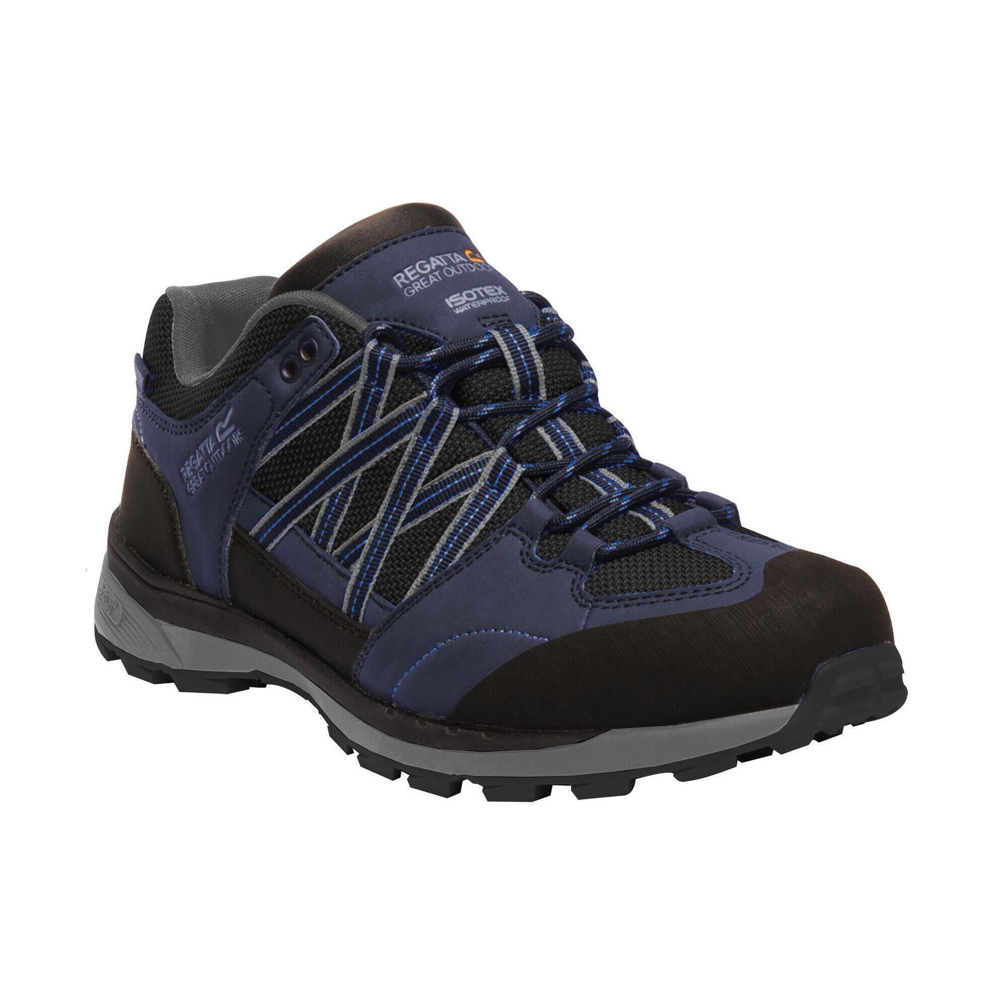 REGATTA Samaris II Men's Hiking Shoes - Navy/Blue