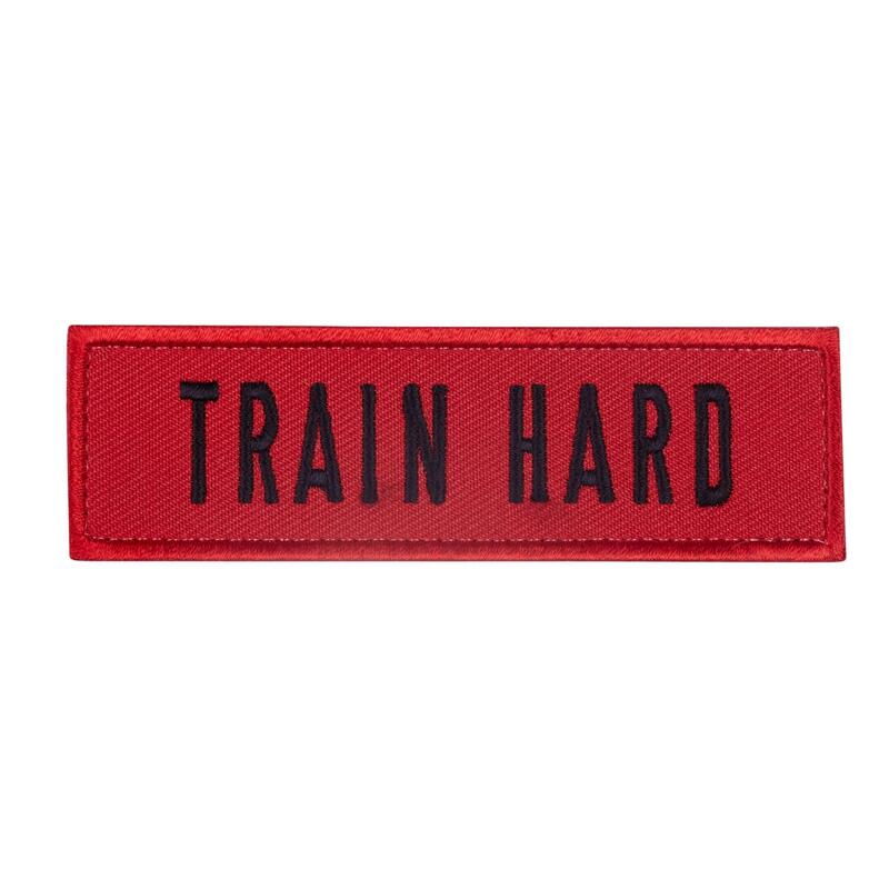 Naszywka na rzep Train Hard Elitex Training
