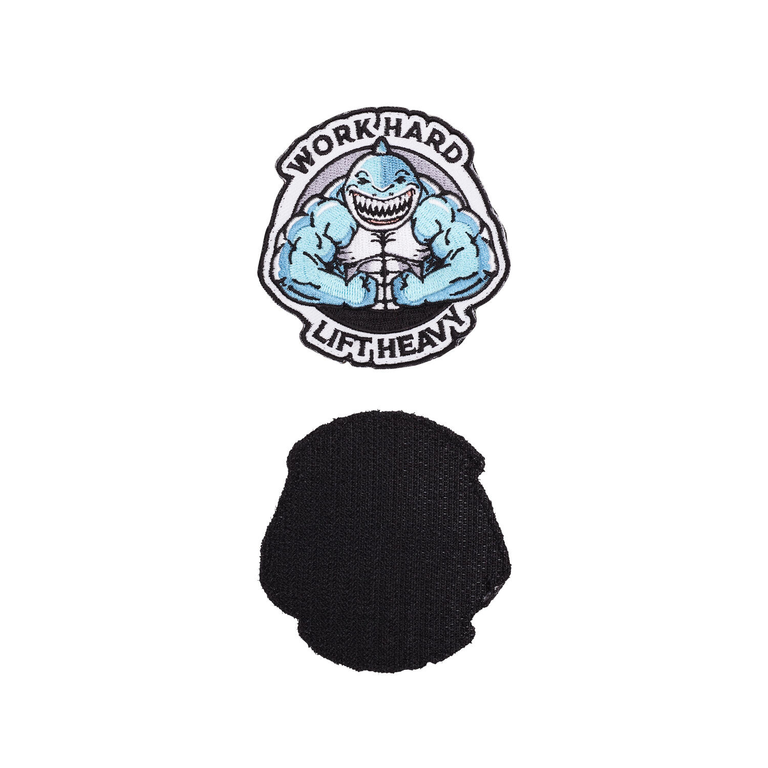 Patch de Velcro Work Hard Lift Heavy Elitex Training 2/3