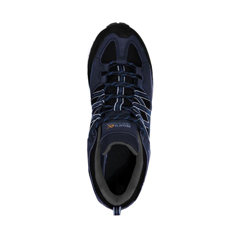 Samaris II Homme Randonnée Chaussures - Noir / bleu foncé